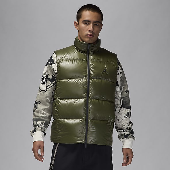 Green Gilets. Nike IE